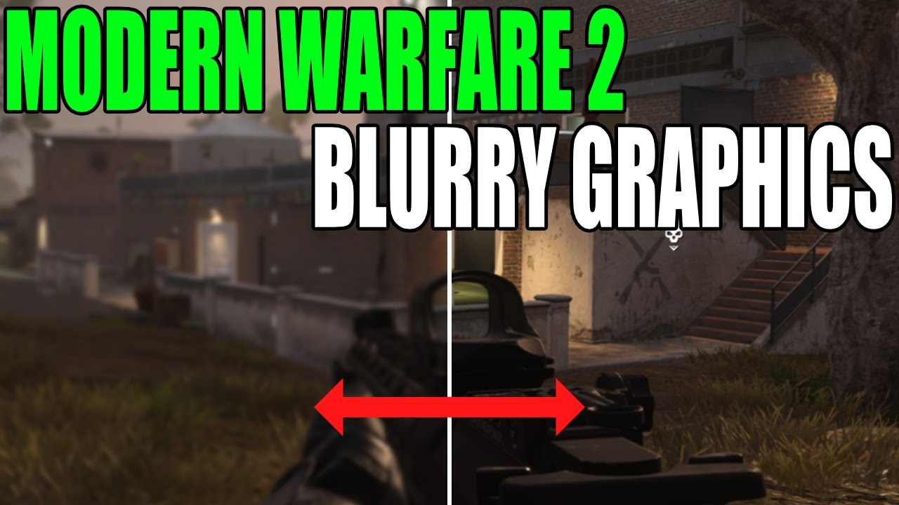 Modern Warfare - How to Fix Blurry Textures / Graphics 